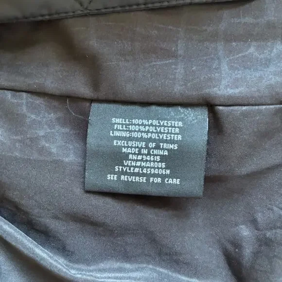 Sam Edelman Women's Lexi Quilted Jacket with Plaid Trim- Size Small - Picture 11 of 16